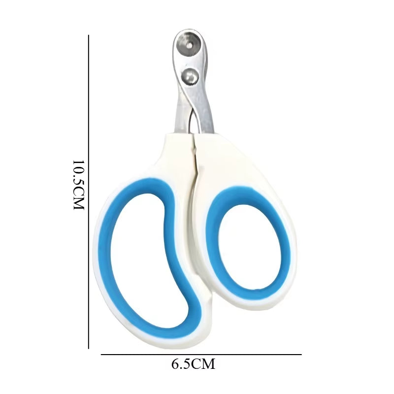 Pet Electric Hair Clipper-Silent Cat/Dog Shaver with Push Scissors, Paw Grooming Tool for Nail & Fur Trimming (Pet Grooming Kit)