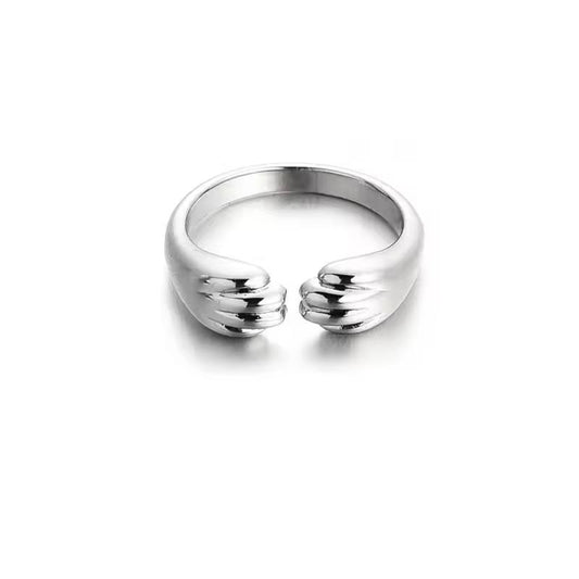 Cat and Puppy Paw Ring