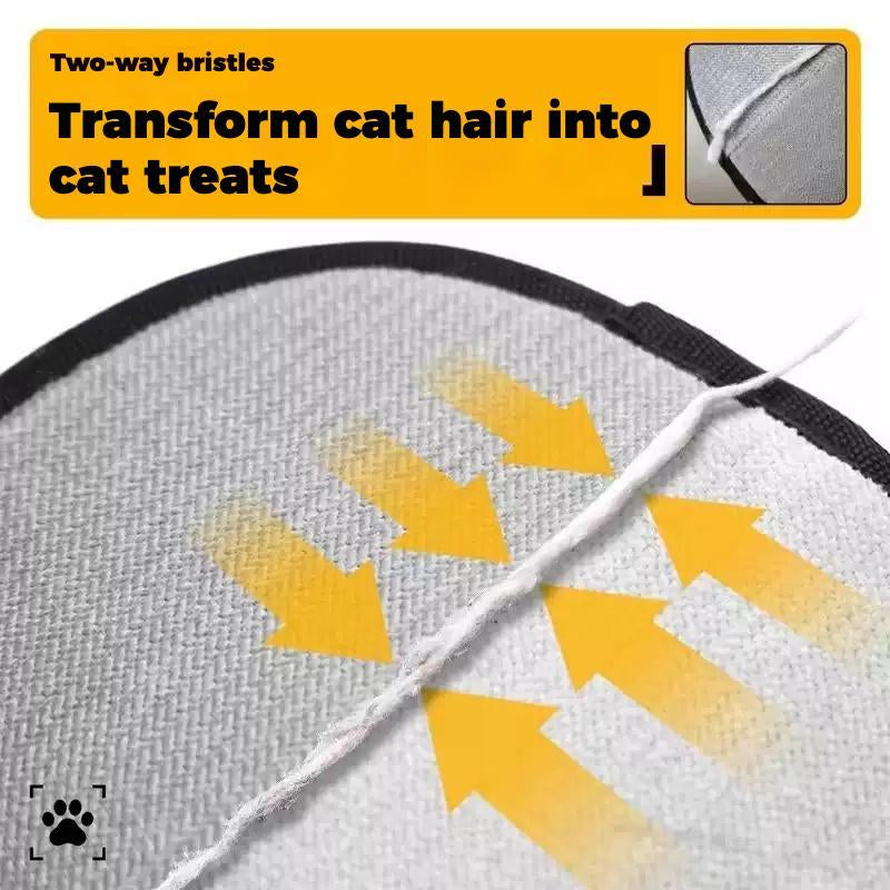 2-Pack Pet Hair Remover Two-Way Brush Sticky Hair Remover Cat Hair Dog Hair Glover, Pet Grooming Home Cleaning Pet Hair Gloves, Deshedding Tool Cleaner