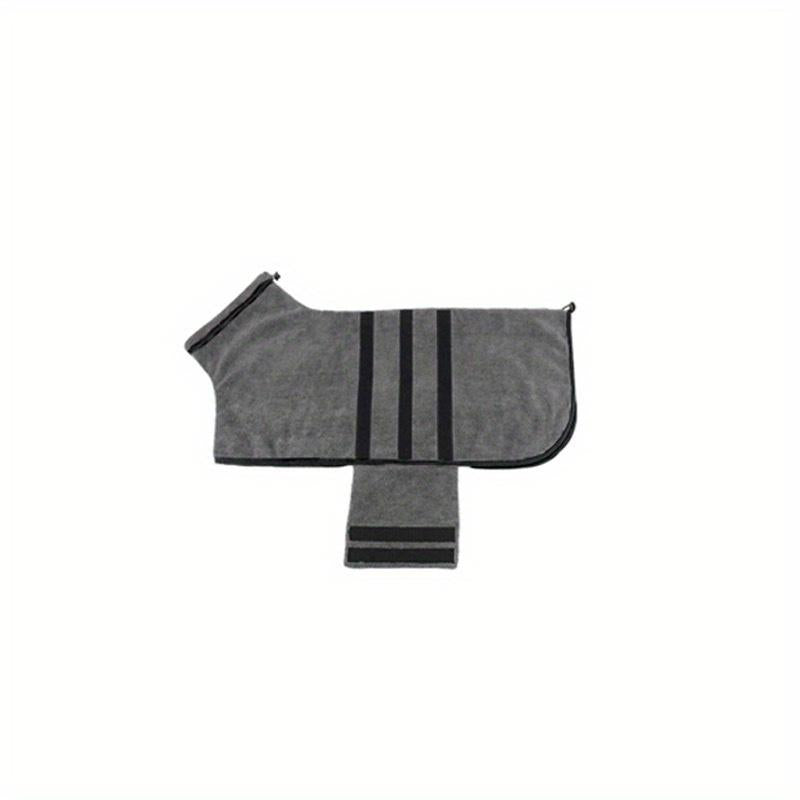 Adjustable Pet Bath Robe, Quick Drying Animal Grooming Cloak with Hook & Loop Fastener, Soft & Comfortable Pet Bath Towel, Dog & Cat Grooming Supplies, Dog Accessories Blanket , Dog Stuff, Pet Products, Dog Grooming Kit