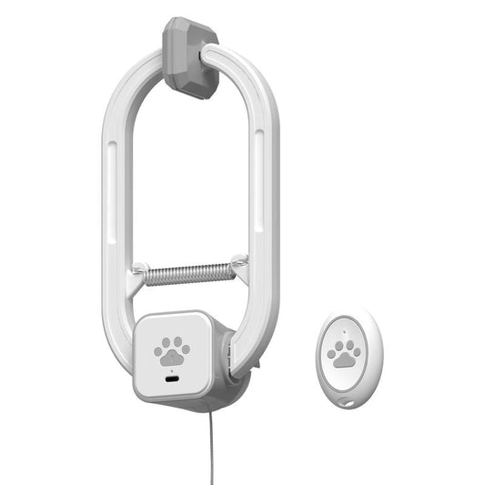 Happycode Rechargeable Interactive Pets Toy,Electric Cat Teaser,Upgraded Dual Mode, Irregular Rocking & 360° Spinning with Remote, Door Clip Design, Stimulates Mind & Body, Motion Activated, Cat Toys, Cat Stuff