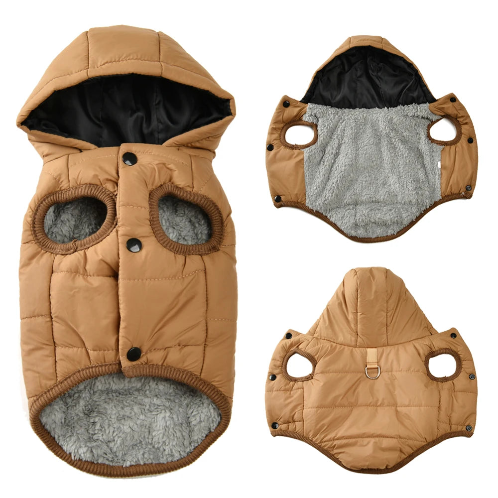 Warm Fleece Dog Coat