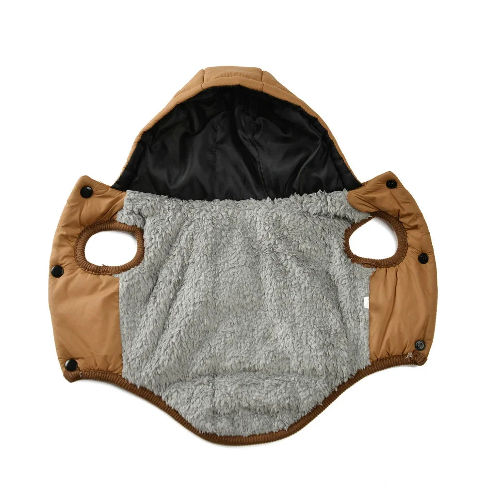 Warm Fleece Dog Coat