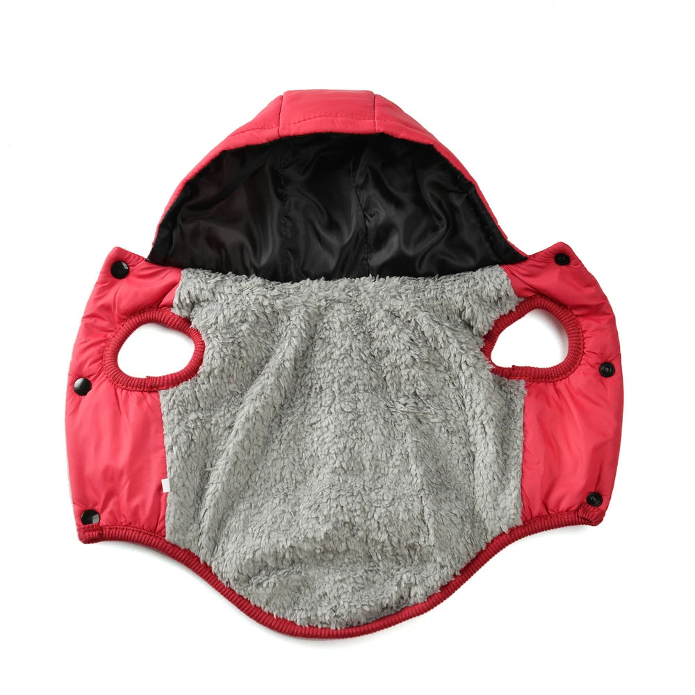 Warm Fleece Dog Coat