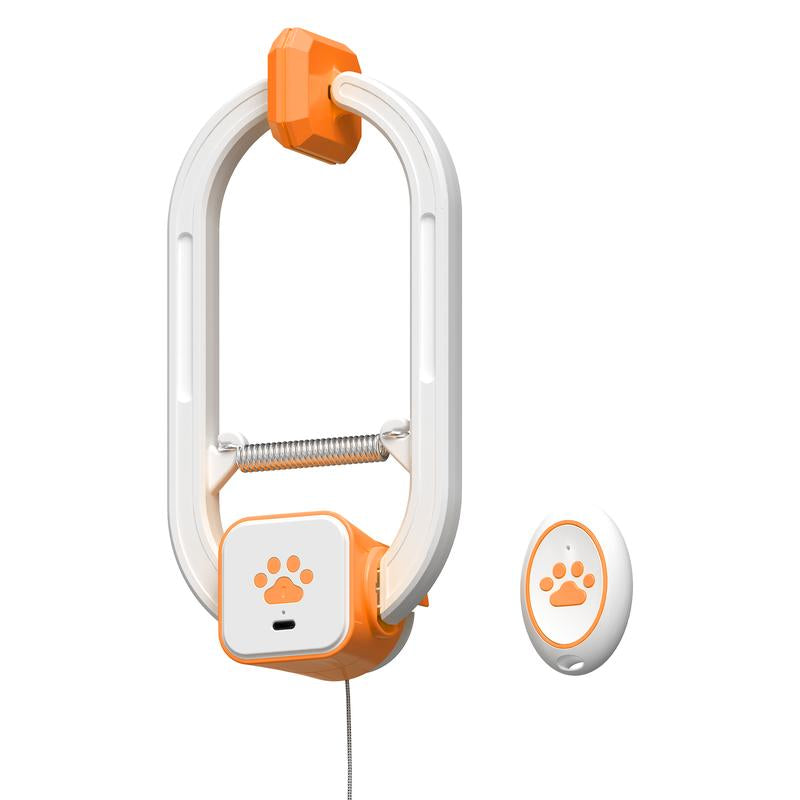 Happycode Rechargeable Interactive Pets Toy,Electric Cat Teaser,Upgraded Dual Mode, Irregular Rocking & 360° Spinning with Remote, Door Clip Design, Stimulates Mind & Body, Motion Activated, Cat Toys, Cat Stuff